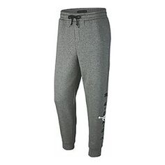 Спортивные штаны Men&apos;s Air Jordan JUMPMAN AIR Fleece Long Pants/Trousers Gray, серый Nike