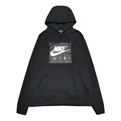 Толстовка Nike New Men&apos;s Fashion Hooded Casual Sports, черный