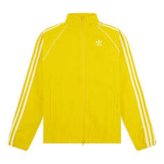 Куртка adidas originals BLC SST Windbreaker Retro Sports Windproof Jacket Yellow, желтый