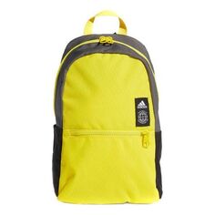 Рюкзак adidas Recycled Polyester Plain Weave CLASSIC XS Colorblock Zipper Schoolbag Backpack Yellow, желтый
