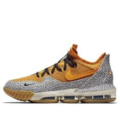 Кроссовки Nike Atmos x LeBron 16 Low AC EP &apos;Safari&apos;, черный