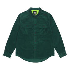 Куртка Converse Overhead shirt Jacket Green, зеленый