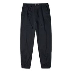 Спортивные штаны Men&apos;s Converse Solid Color High Waist Bundle Feet Sports Pants/Trousers/Joggers Black, черный