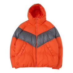 Пуховик Nike Men&apos;s Sportswear Hat Down Jacket Orange, оранжевый