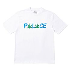 Футболка PALACE PWLWCE T-SHIRT WHITE Asaba Slogan Short-sleeve Unisex White, белый