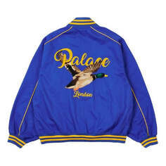 Куртка PALACE Unisex Letter Printing Jacket Coat Blue, синий