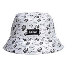 Шапка adidas neo Pnda Bucket Fisherman&apos;s hat White / Black, белый