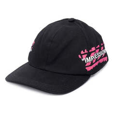 Кепка OFF-WHITE Virgil Abloh Stencil Baseball Cap Pink/Black, красный