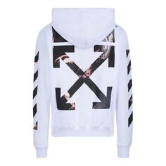 Толстовка OFF-WHITE SS20 Caravaggio Arrow Back Arrows Sketch Mens Logo Normal Fit Sweater, белый