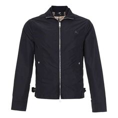 Куртка Men&apos;s Burberry waterproof Stand Collar Jacket Black, черный