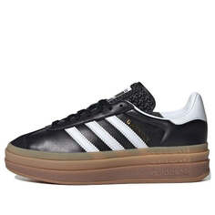 Кроссовки (WMNS) Adidas Originals Gazelle Shoes &apos;Black White Gum&apos;, черный