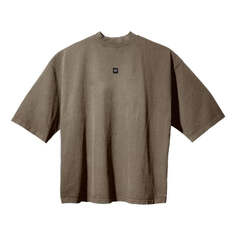 Футболка YEEZY Gap Engineered by Balenciaga Logo 3/4 Sleeve T-shirt Beige, бежевый