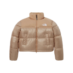 Куртка (WMNS) The North Face White Label Novelty Nuptse Down Jacket Asia Sizing &apos;Beige Brown&apos;, бежевый