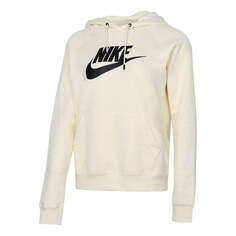 Толстовка (WMNS) Nike Sportswear Essential Fleece Hoodie &apos;Light Bone&apos;, бежевый