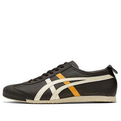 Кроссовки Onitsuka Tiger MEXICO 66 Shoes &apos;Black White Yellow&apos;, черный