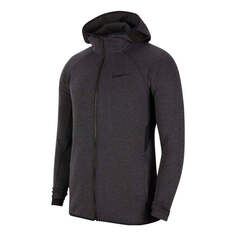 Толстовка Nike Showtime Fullzip Hoodie &apos;Black Heather&apos;, черный