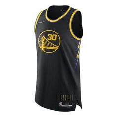 Майка Nike x NBA Golden State Warriors Jerseys &apos;Stephen Curry 30&apos;, черный