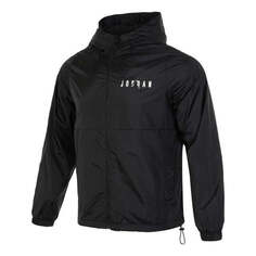 Куртка Air Jordan Essential Woven Jacket &apos;Black&apos;, черный Nike