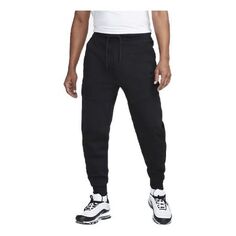 Брюки Nike Tech Fleece Men&apos;s Graphic Joggers &apos;Black&apos;, черный