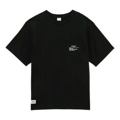 Футболка Vans x WTAPS Logo T-Shirt &apos;Black&apos;, черный