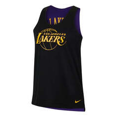 Майка (WMNS) Nike x NBA LA Lakers Reversible Training Jersey &apos;Black Purple&apos;, черный