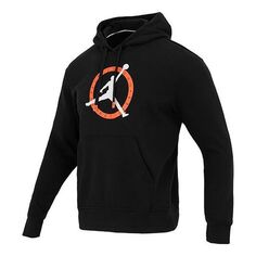 Толстовка Air Jordan Flight MVP Graphic Fleece Pullover Hoodie &apos;Black&apos;, черный Nike