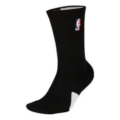 Носки Air Jordan x NBA Logo Crew Socks &apos;Black&apos;, черный Nike