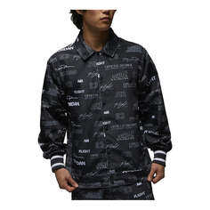 Куртка Air Jordan Flight MVP Jacket &apos;Black&apos;, черный Nike