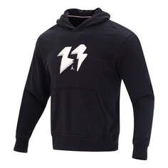 Толстовка Air Jordan Flight MVP Fleece Pullover Hoodie &apos;Black&apos;, черный Nike