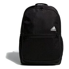 Рюкзак adidas Athleisure Casual Sports Logo Zipper schoolbag Backpack Unisex Black, черный