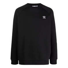 Рубашка adidas originals Adicolor Essentials Trefoil Crewneck Sweatshirt &apos;Black&apos;, черный