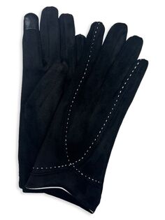 Веганские замшевые технические перчатки Marcus Adler, черный