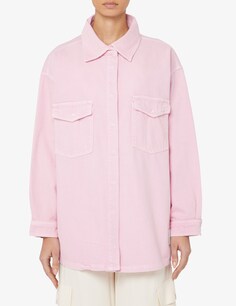 Джинсовая рубашка HINNOMINATE, розовый