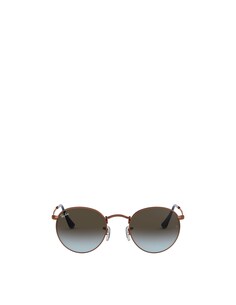 Солнцезащитные очки круглые металлические Ray-Ban, цвет Bronze/Brown