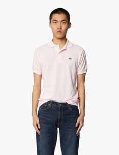 Рубашка поло с короткими рукавами Пике Lacoste, розовый