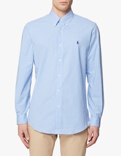 Спортивная рубашка из бистряка Ralph Lauren, цвет Blue/White Check