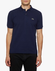 Поло с короткими рукавами классического кроя Lacoste, цвет Blue Navy