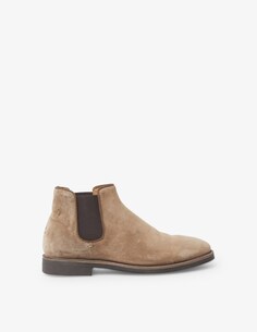 Замшевые ботинки челси Alberto Fasciani, коричневый