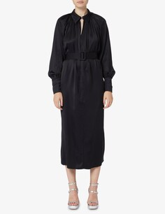 Платье макси New York с длинными рукавами LAVI Couture, черный