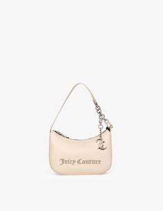Маленькая сумка-хобо Jasmine Juicy Couture, кремовый