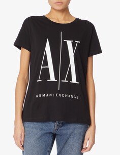 Футболка Icon Armani Exchange, черный