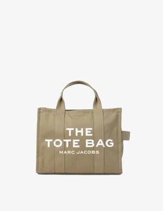 Маленькая сумка-тоут Traveler среднего размера Marc Jacobs, цвет Slate Green