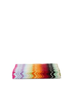 Простыня для ванной Giacomo 100x150 Missoni Home, цвет T59 Arancio/Viola/Verde