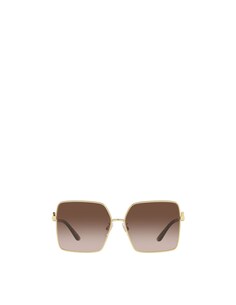 Солнцезащитные очки в квадратной оправе DG 2279 Dolce &amp; Gabbana, золотой
