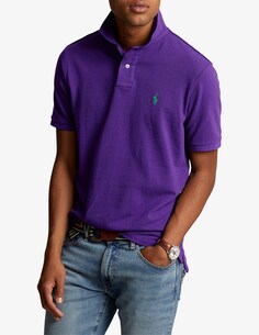 Рубашка поло с короткими рукавами индивидуального кроя Ralph Lauren, фиолетовый