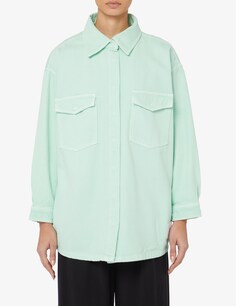 Джинсовая рубашка HINNOMINATE, зеленый