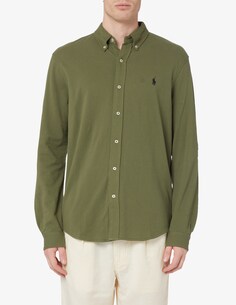 Полулегкая рубашка Ralph Lauren, зеленый