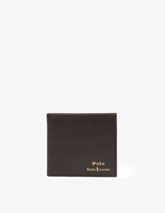 Кожаный кошелек Ralph Lauren, черный