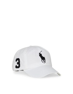 Футболка-поло с логотипом Ralph Lauren, белый