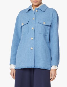 Куртка-рубашка на 5 пуговицах Elizabeth Ascot, светло-синий